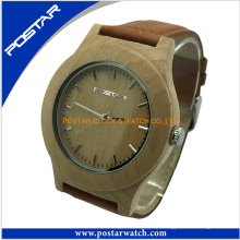 Reloj de madera de la muñeca del reloj de madera al por mayor natural 2016 para los hombres